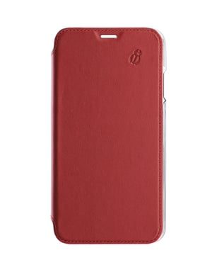 Custodia per iPhone 12/iPhone 12 Pro premium pelle retro trasparente
