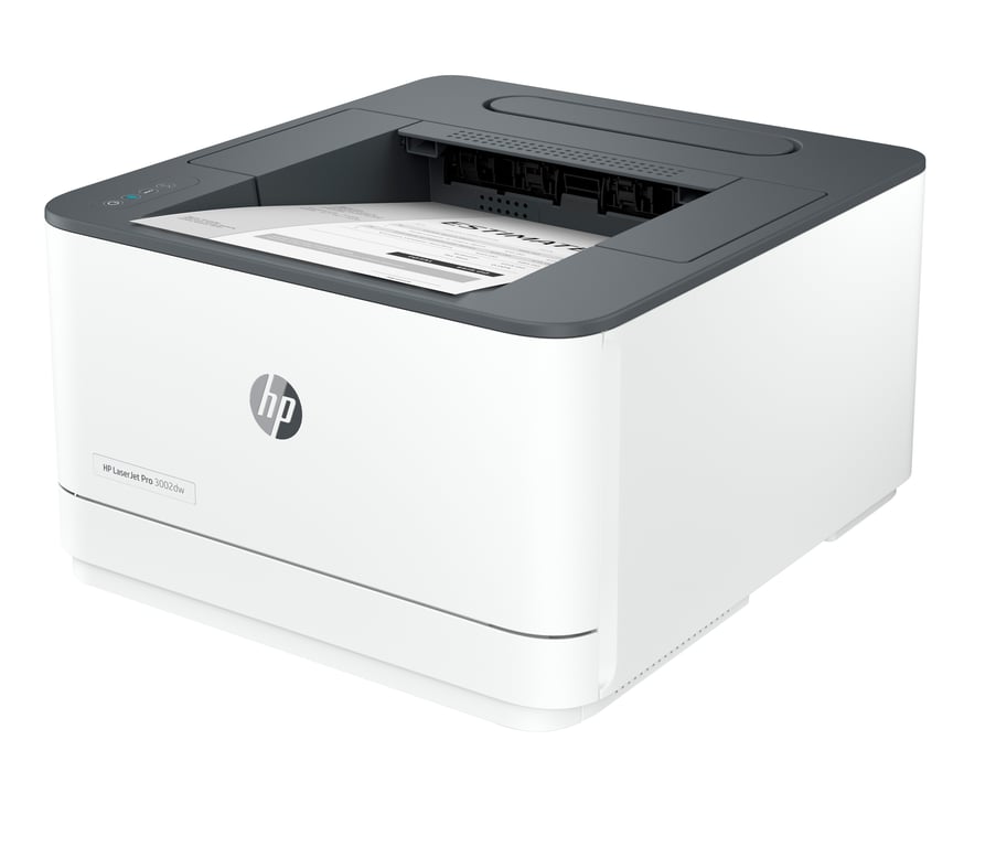 HP LaserJet Pro 3002dw Sans fil Noir et blanc Imprimante, Recto verso - Neuf