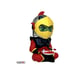 Tirelire Plastoy Goldorak Actarus 15 cm Rouge en plastique
