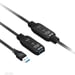 CLUB3D CAC-1405 cable USB USB 3.2 Gen 2 (3.1 Gen 2) 10 m USB A Negro