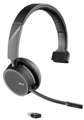 POLY 4210 UC Casque Sans fil Arceau Bureau/Centre d'appels Bluetooth Noir