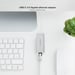Nanocable Conversor USB-C A Ethernet Gigabit 10/100/1000 Mbps. 15cm