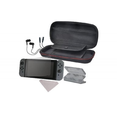 Starter pack 6 en 1 Alpha Omega Players Noir pour Nintendo Switch