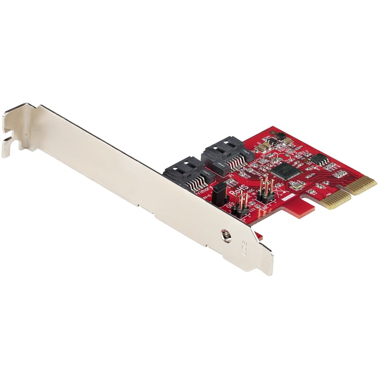 Carte PCI Express StarTech 2P6GR-PCIE-SATA-CARD – 2 Ports SATA III 6Gbps, RAID