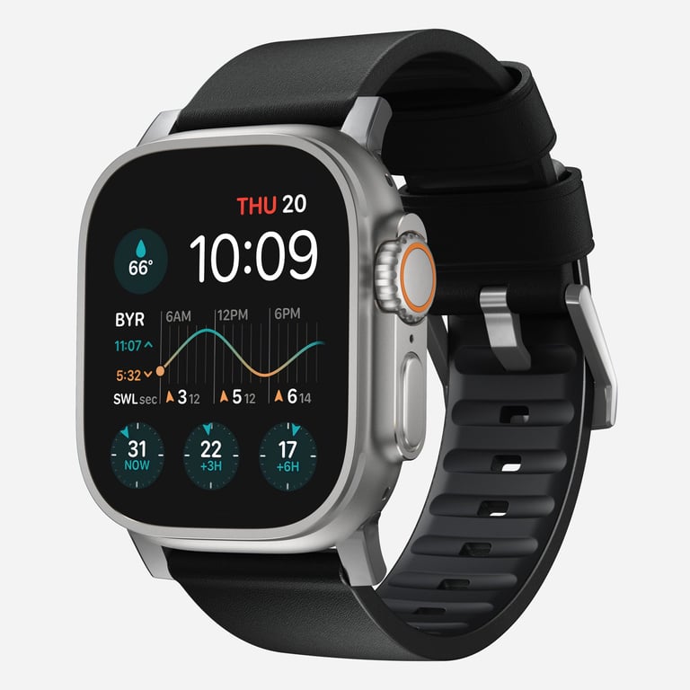 Nomad Active Band Pro Bande Cuir Acier inoxydable Neuf