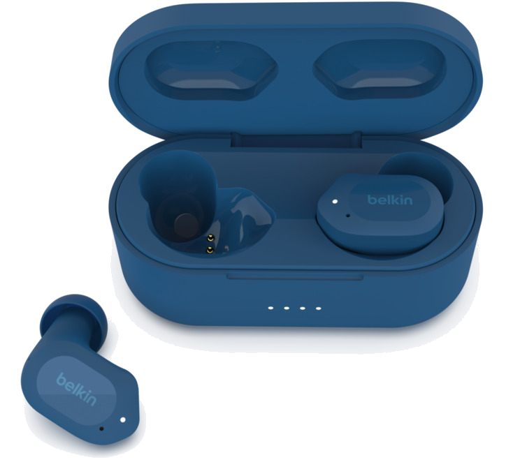 Belkin SOUNDFORM Play Casque True Wireless Stereo (TWS) Ecouteurs Bluetooth Bleu