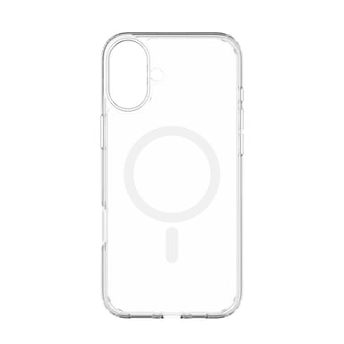 Coque pour iPhone 16 Plus Hybrid Drop Snap Bi-matière Renforcée MagSafe Transparent