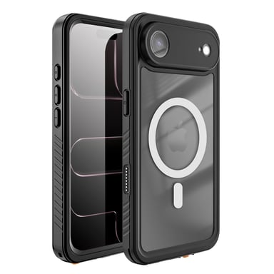 Coque Intégrale Magsafe pour iPhone Air Protection Tactile et Étanche IP68 Noir