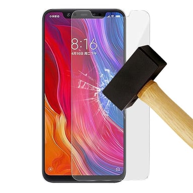 Film verre trempé compatible Xiaomi Mi 8 Pro