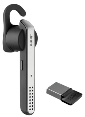 Jabra Stealth UC Casque Sans fil Crochets auriculaires, Ecouteurs Appels/Musique Micro-USB Bluetooth Noir