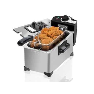 CECOTEC 03034 - Friggitrice ad olio Cleanfry 3L Full Inox