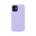 Funda antigolpes de gel de silicona suave para Apple iPhone 12 mini, Violeta lila