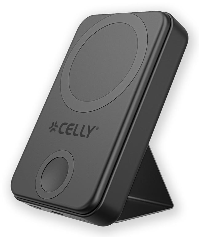 Celly MAGPBW10000BK banque d'alimentation électrique 10000 mAh Recharge sans fil Neuf