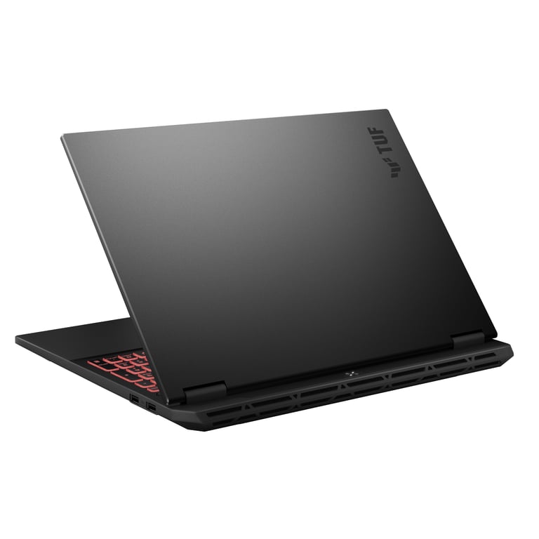 ASUS TUF Gaming A16 TUF608UM RV080W AMD Ryzen™ 7 260 Ordinateur portable 40 6 cm 16 WUXGA DDR5 SDRAM SSD NVIDIA GeForce RTX 5060 Wi Fi 6E 802.11ax Windows 11 Home Neuf - vue 3