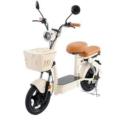 Scooter Eléctrico Y16 | Motor 1200W | Batería 48V 20Ah | Neumáticos de 14 Pulgadas| Velocidad Máx 45 km/h | Autonomía 90-100 km