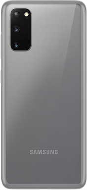Funda blanda Silisoft transparente para Samsung G S20 Bigben