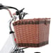 Vélo électrique CYSUM Cityrun avec panier avant, moteur 250 W, batterie 36 V 10 Ah - Vert