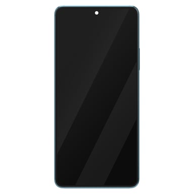 Écran pour Xiaomi Poco F5 5G LCD + Vitre Tactile + Châssis Turquoise