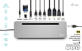 i-tec USB-C Metal Ergonomic 3x 4K Display Docking Station con Power Delivery 100 W + Universal Charger 100 W