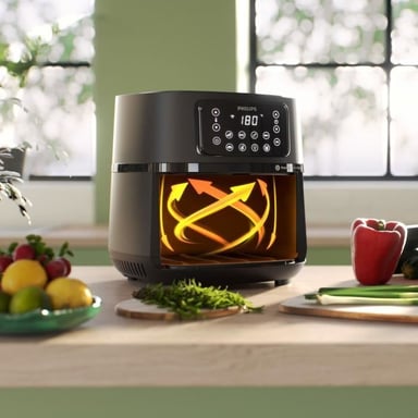 Philips 5000 series Série 5000 Connecté HD9285/93 Airfryer XXL 7,2L 16-en-1, Jusqu'à 6 portions