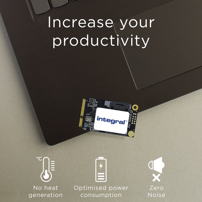 Integral INSSD128GMSA disque SSD mSATA Série ATA III TLC Neuf - vue 8