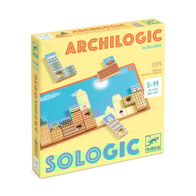 Archilogic : Juego de lógica y arquitectura de madera
