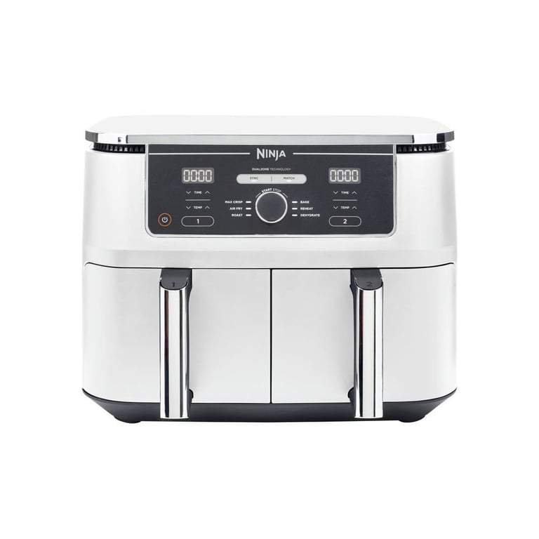 Friteuse Sans Huile NINJA Foodi MAX DualZone AF400EUWH – Capacité 9,5L, 2470W, 6 Programmes