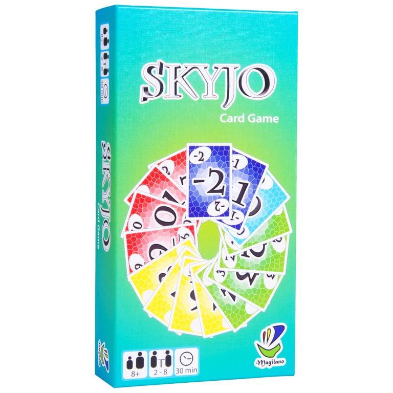 Jeu De Cartes Skyjo MAGILANO – Jeu Stratégique, 2 À 8 Joueurs, À Partir De 8 Ans - vue 7