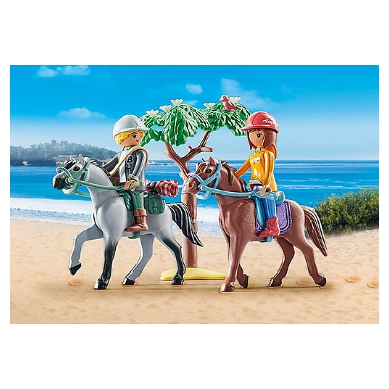 Amélia et Ben avec chevaux - vue 5