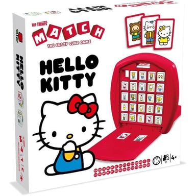 Juego de mesa - WINNING MOVES - Match Hello Kitty - Alinea 5 cubos iguales para ganar