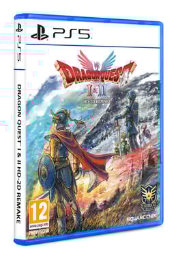 Square Enix Dragon Quest I & II HD-2D Remake (PlayStation 5) Remake HD-2D Chinois simplifié, Allemand, Anglais, Espagnol, Français, Italien, Japonais