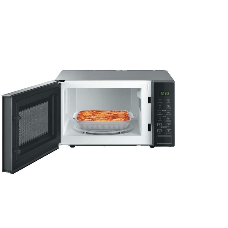 Micro-ondes Whirlpool 20L Argent et Noir MWP 203 SB - Neuf