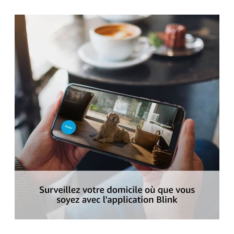 Blink Mini Cube Caméra de sécurité IP Intérieure 1920 x 1080 pixels Bureau - Neuf