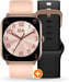 Ice Watch Smart One 38 mm, oro rosa con brazalete adicional rosa negro