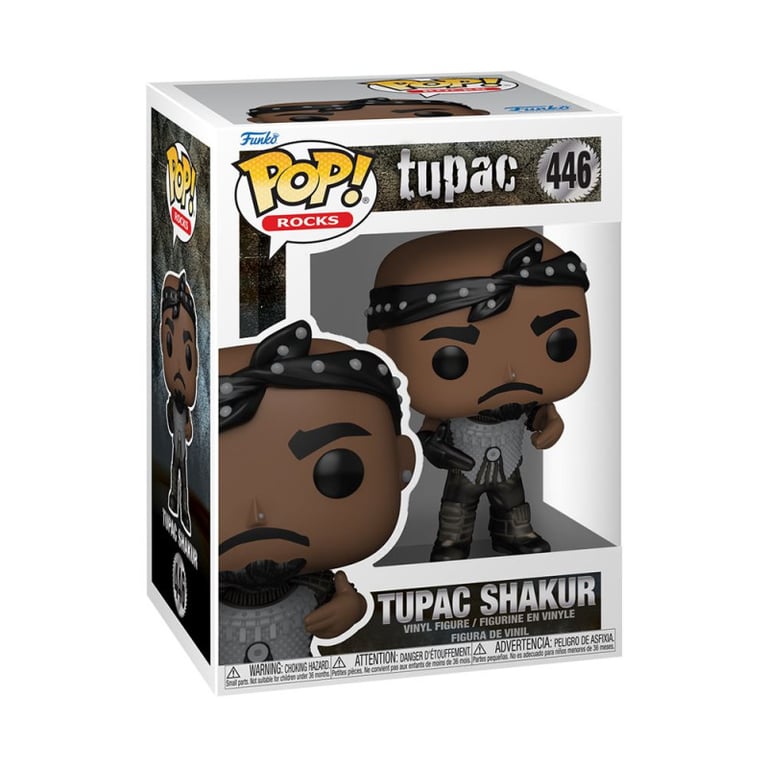 Figurine Funko Pop Rocks Tupac Shakur - vue 4