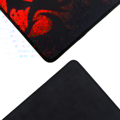 REDRAGON PISCES P016 GAMING Tapis de souris de jeu Noir, Rouge