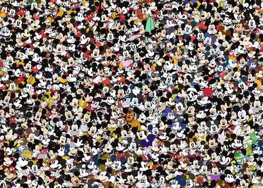 Ravensburger Challenge Mickey Jeu de puzzle 1000 pièce(s) Dessins animés