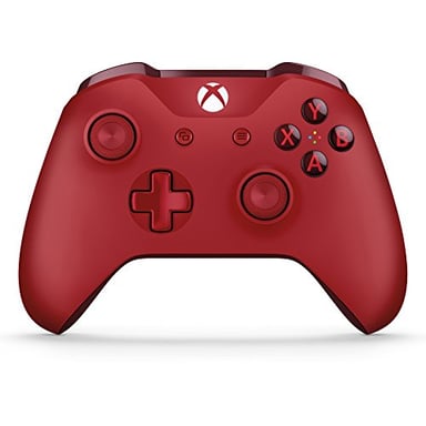 Microsoft Xbox Wireless Controller Rouge Bluetooth Manette de jeu Analogique/Numérique PC, Xbox One, Xbox One S, Xbox One X