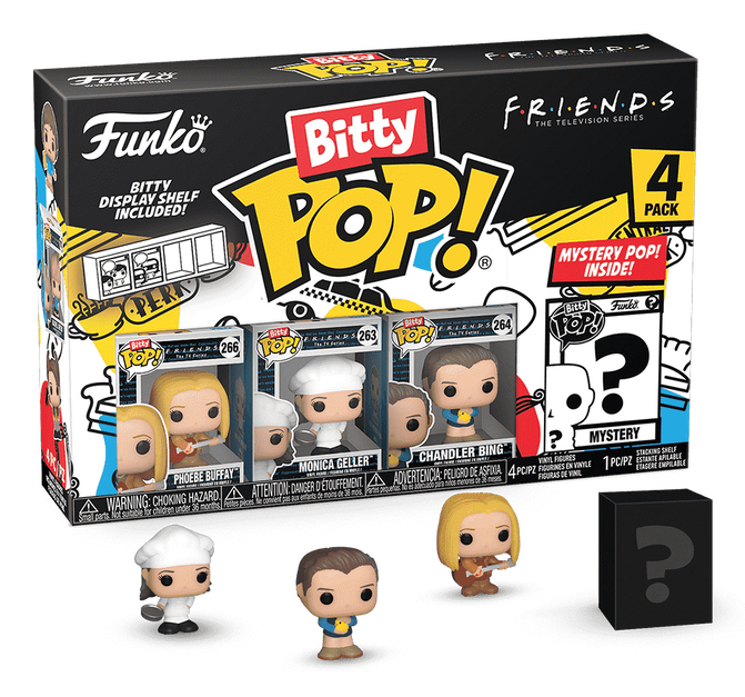 Funko Friends Pack 4 figurines Phoebe - vue 2