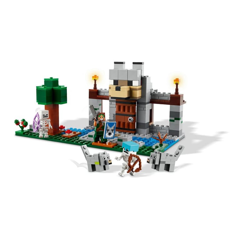 Lego Minecraft La Forteresse Du Loup 21261 Lego La Boite - vue 3