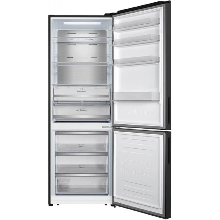 Cecotec Réfrigérateur Combiné 2 Portes Bolero CoolMarket Combi 495 . 495 Hauteur 200 cm et Largeur 70 cm Faible Consommation Système Air Flow No Frost Total Refroidissement - vue 2
