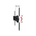 SUPPORTS MURAUX TV - GAMME GHOSTSLIM PLUS MELICONI - GST400PLUSCG