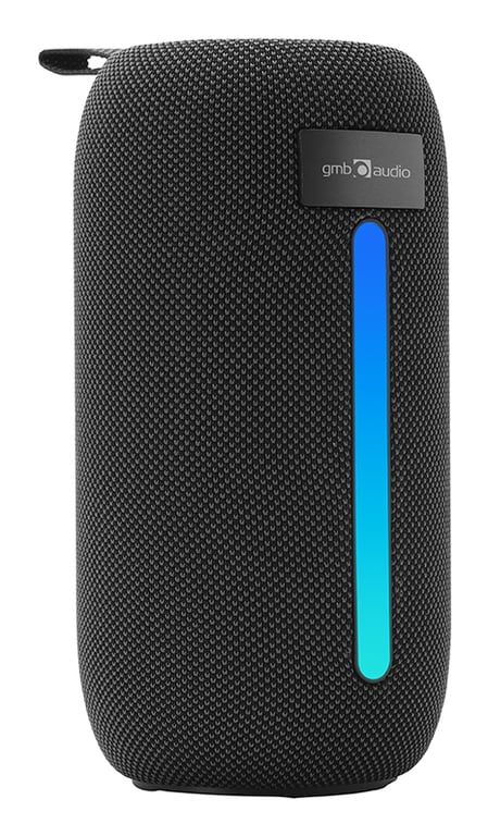 Haut-Parleur Gembird SPK-BT-LED-07 – Portable Mono avec Effet LED RVB - vue 2