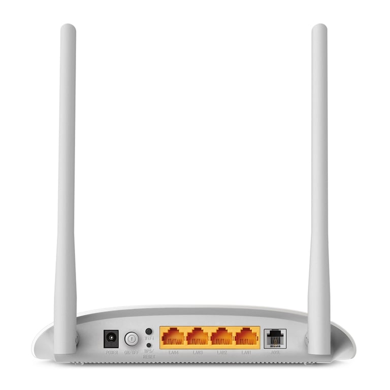 TP Link Wi Fi N300 ADSL2+USB Modem Router BT - vue 3