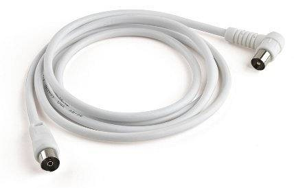 Meliconi ANT2M90 cavo coassiale 2 m Bianco