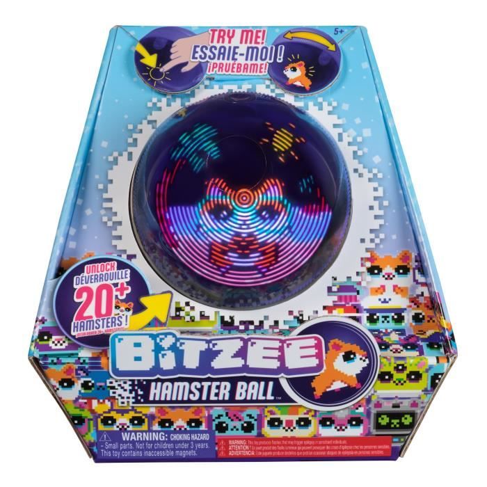 Bitzee - Mon animal interactif - des 5 ans - Boule hamster - Neuf