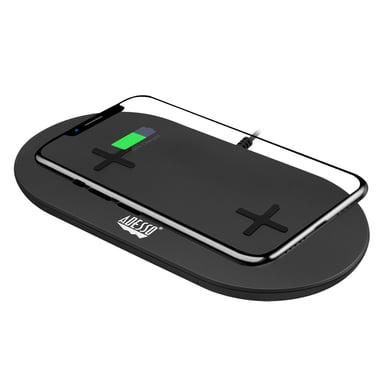 Adesso AUH-1040 caricabatterie per telefoni cellulari Nero Indoor