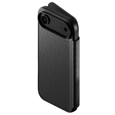 CYGNETT Funda tipo cartera para iPhone Air de cuero MagSafe MagWallet antichoque Negro