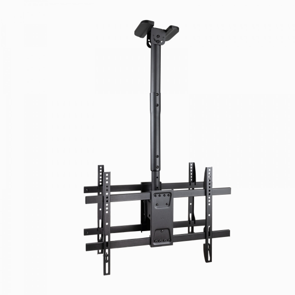 Support de Plafond Tooq pour 2 Écrans 43 86 Angle de Rotation 180º Inclinable Gestion des C Neuf