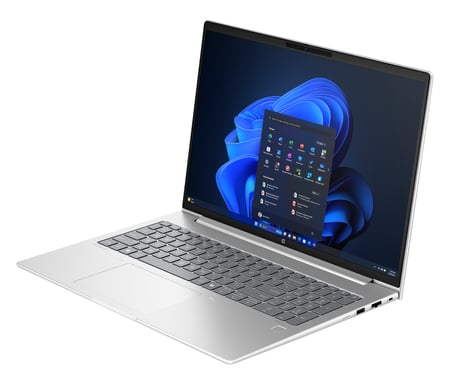 HP ProBook 460 G11 Intel Core Ultra 7 155H Ordinateur portable 40,6 cm (16 ) WUXGA 16 Go DDR5-SDRAM 512 Go SSD NVIDIA GeForce RTX 2050 Wi-Fi 6E (802.11ax) Windows 11 Pro AI PC Argent - Neuf Argent - vue 3